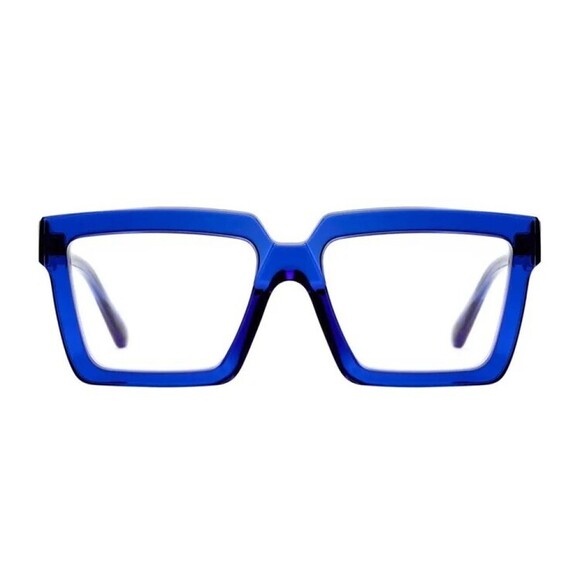 Kuboraum Mask K26 Transparent Blue Acetate K26 Optical Glasses - NWT